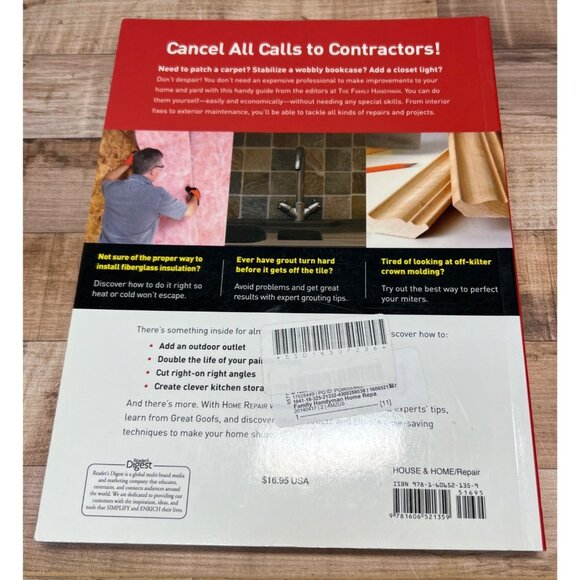 Family Handyman Home Repair Without Despair DIY Guide Book With 500+ Projects Ti - Picture 2 of 3